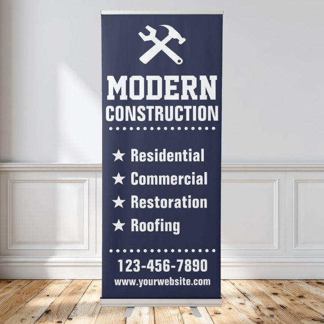 Real Estate | Realtor | Construction Company Retractable Banner (Creator Uploaded)