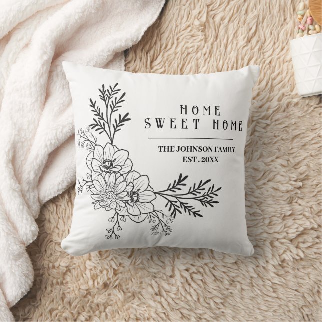 Real Estate Realtor House Warming Gifts Throw Pillow (Blanket)