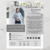 Real Estate Realtor Introduction Flyer