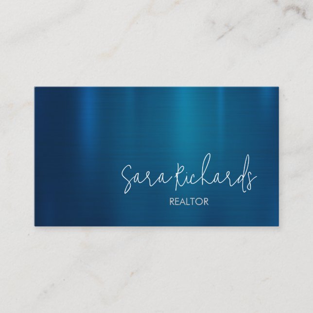 Real Estate Realtor Realty Property Business Card (Front)