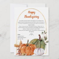 Real Estate Realtor Thanksgiving Recipe Pop By