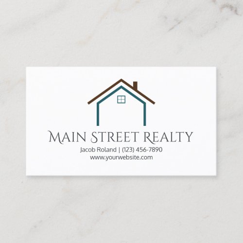 Real Estate Realty Business Card