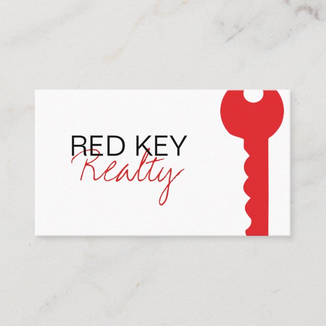 Real Estate Realty Realtor Business Card (Front)