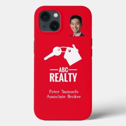 Real Estate Red Branded iPhone 13 Case_Mate iPhone 13 Case