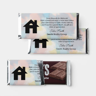 Real Estate Referral Program Incentive Hershey Bar Favors