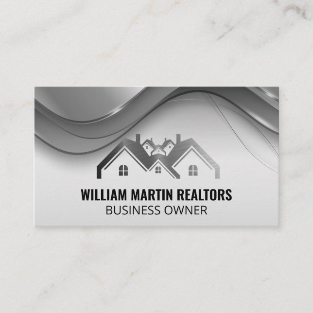 Real Estate | Residential Properties  Business Card (Front)