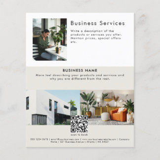 Real Estate Sales Advertising Leaflet Promotional Flyer