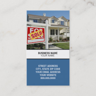 Real Estate Sales Business Card