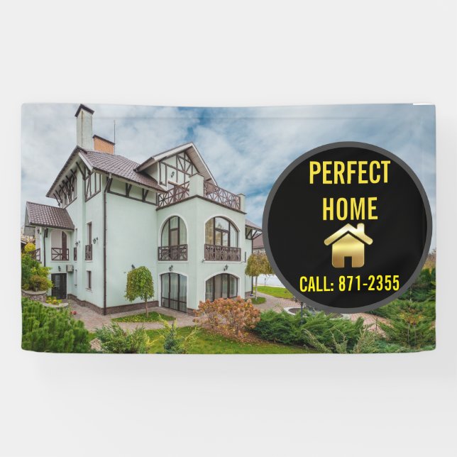 Real Estate Sales Perfect Home Banner (Horizontal)