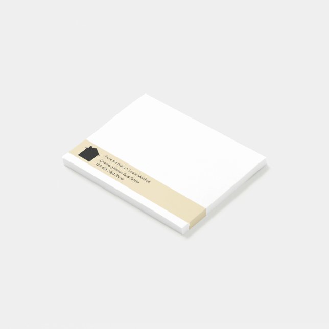 Real Estate Services Theme Post-it Notes (Angled)