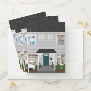 Real Estate Sold Home Pocket Folder