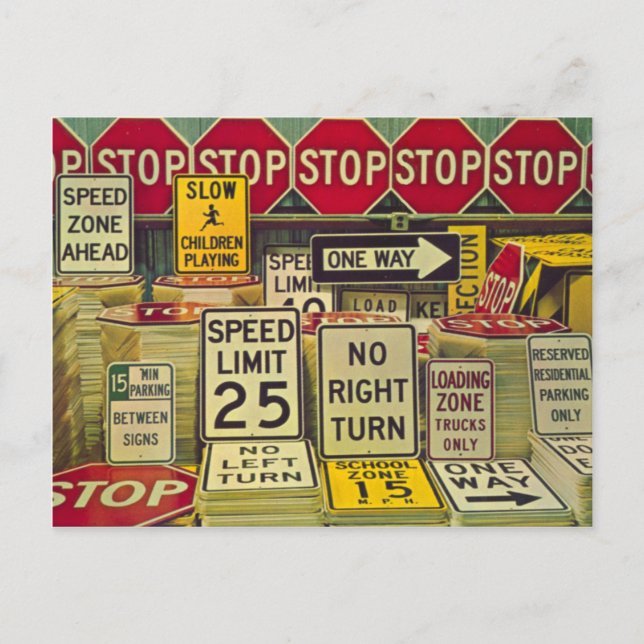 Real Estate Sold Sign Prospecting Postcard (Front)