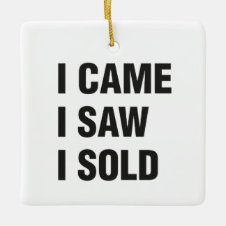 Real Estate Square Ornament