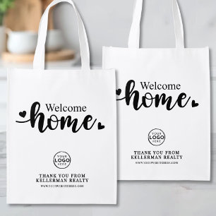 Real Estate Thank You Gift Grocery Bag
