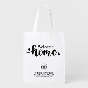 Real Estate Thank You Gift Grocery Bag