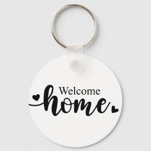 Real Estate Thank You New Home Keychain