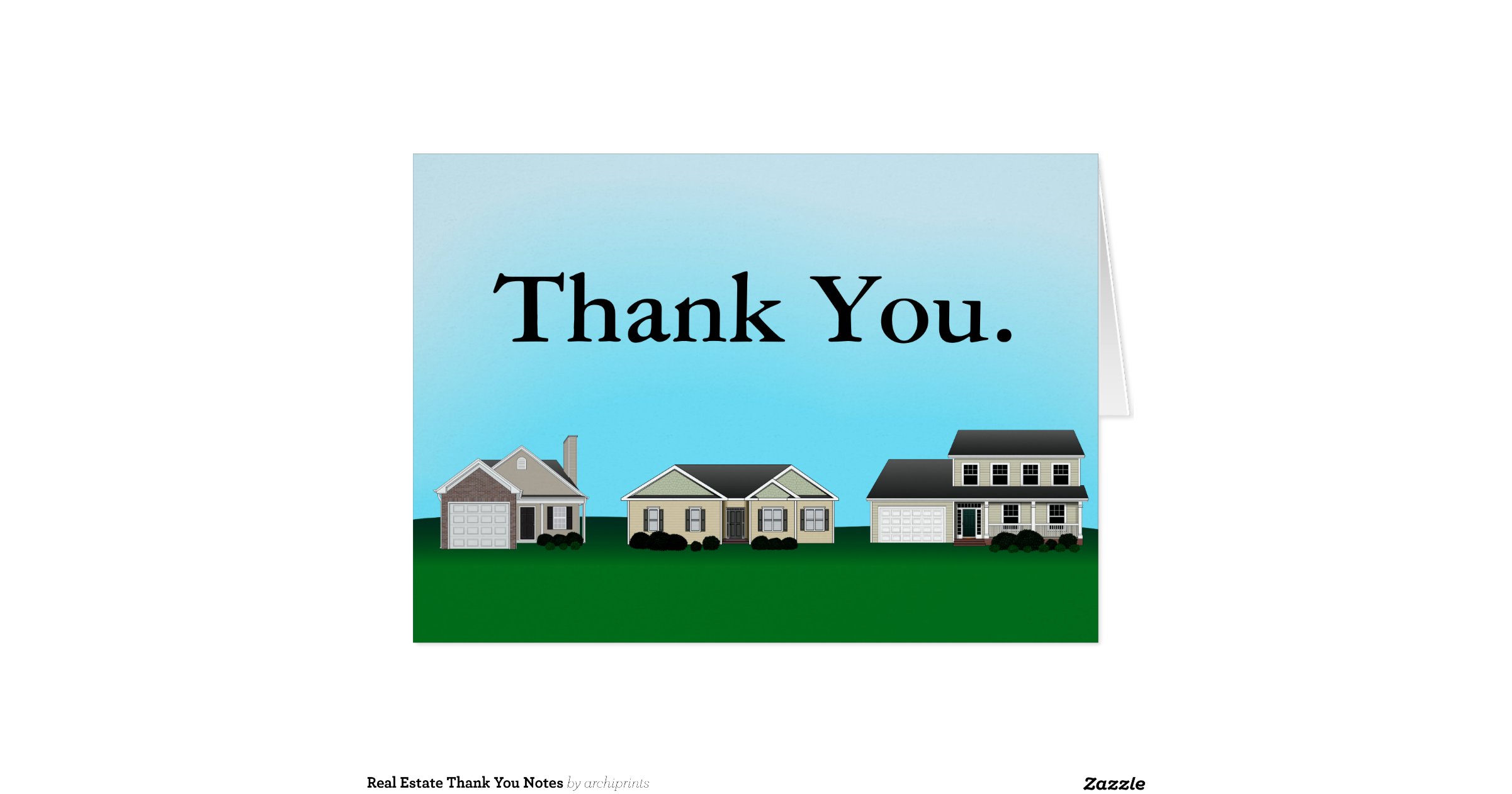 Lovely 33 Real Estate Thank You Card