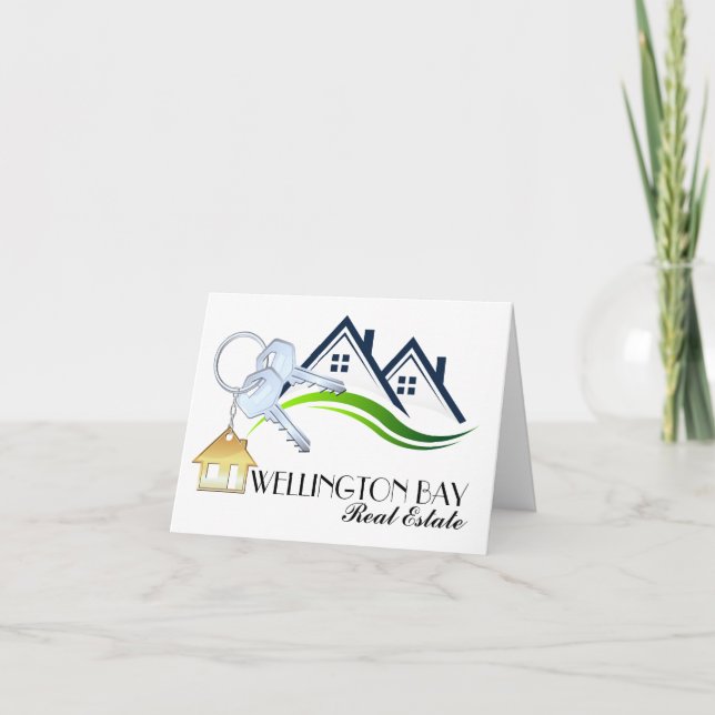 Real Estate Thank You or Blank Note (Front)