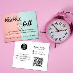 real estate Time Is of the Essence Call business Flyer