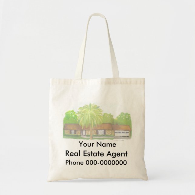 Real Estate Tote Bag (Front)
