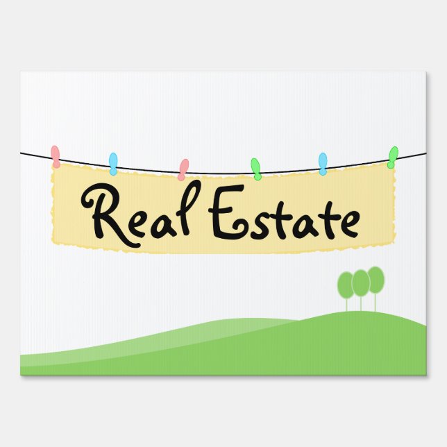Real Estate Yard Sign (Front)