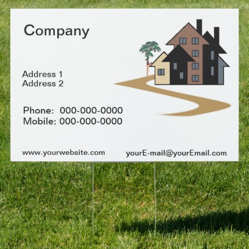 Real Estate Yard Sign