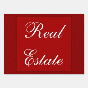 Real Estate Yard Sign