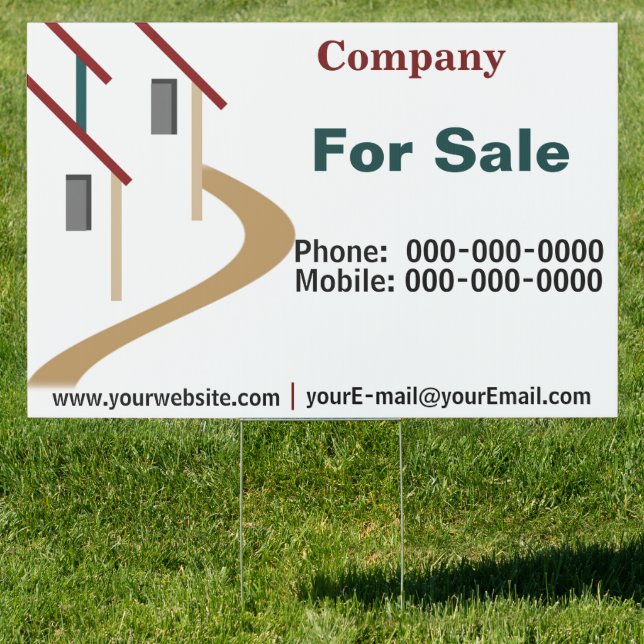 Real Estate Yard Sign (Insitu)