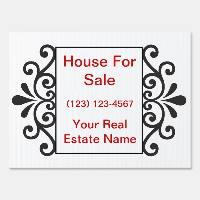 Real Estate Yard Signs (Front)