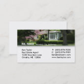 Real Estate Yellow House Business Card (Front/Back)