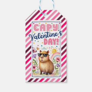 real estate Your Referrals Make capy valentines Gift Tags