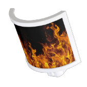 Real fire flame night light (Angled)