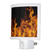 Real fire flame night light (Left)