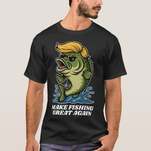 Real Florida Man – Classic Florida Fishing Poste T-Shirt