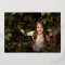 Real Foil Script & Stars Christmas Holiday Photo