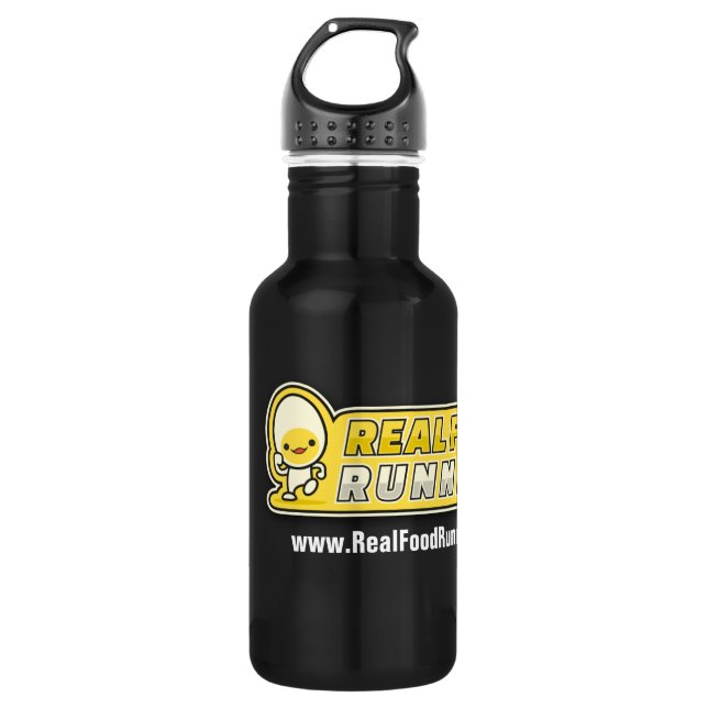 Real Food Runners Water Bottle (Front)