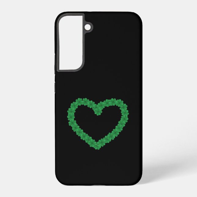 Real Four Leaf Clover Samsung Galaxy Case (Back)