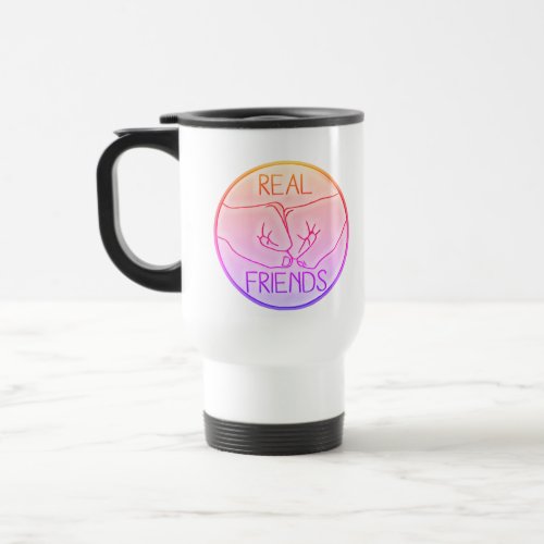 REAL FRIENDS FAMILY SUPER  HERO COFFEE CUP 