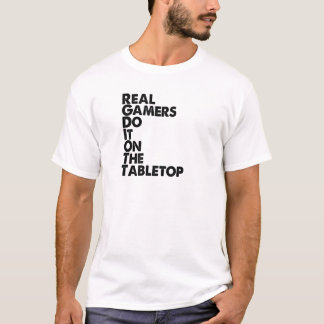 Real Gamers black T-Shirt
