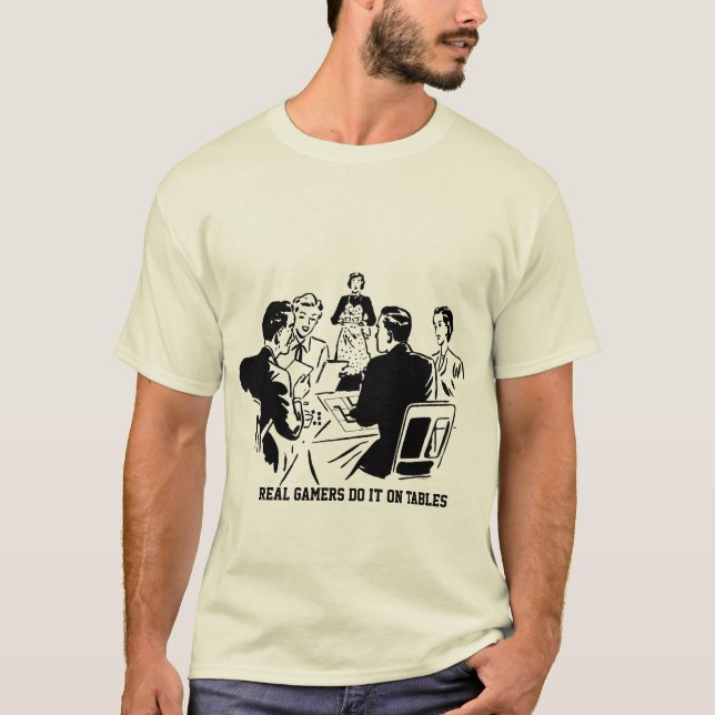 Real Gamers T-Shirt (Front)