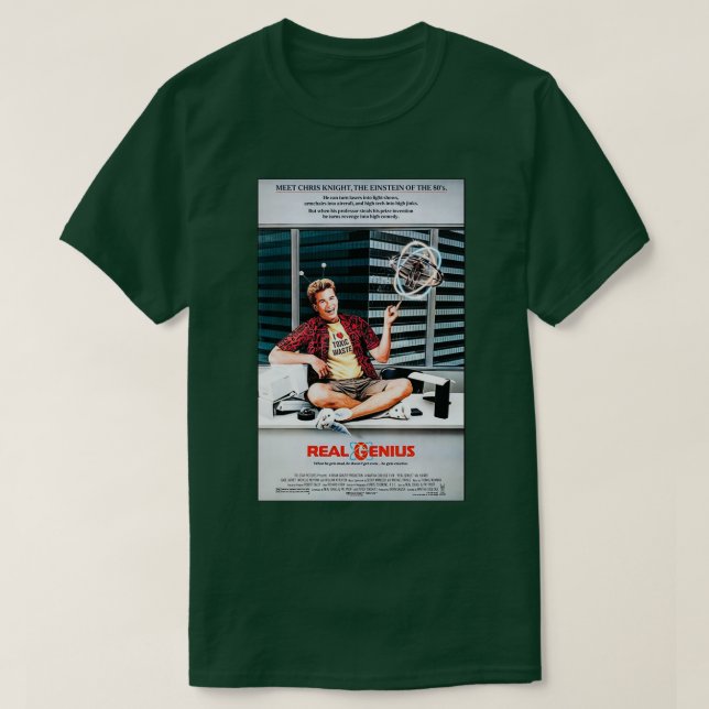 Real Genius 1986  T-Shirt (Design Front)