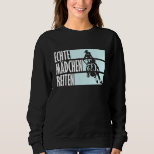 Real Girl Riding Apparel Horse Rider Riding Sweatshirt