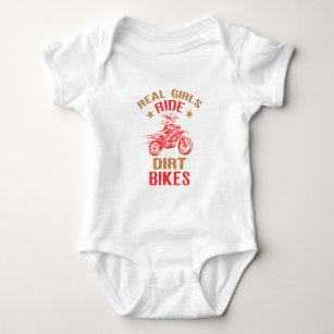 Motocross Newborn Baby Girl Infant Long Sleeve Bodysuit Romper Jumpsuit LBJQ8 Dirt Bike