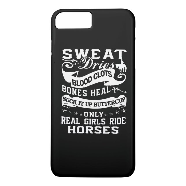 Real Girls Ride Horses Case-Mate iPhone Case (Back)