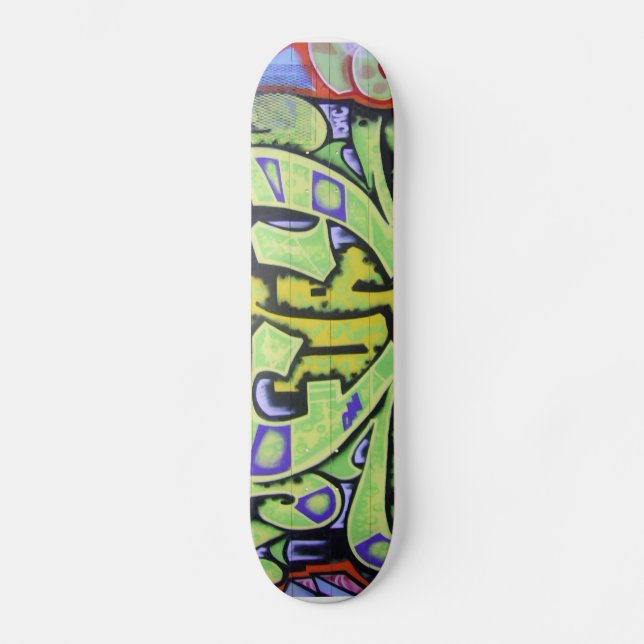 Real Graffiti Skateboard Deck (Front)