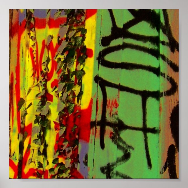 real grafitti art poster (Front)