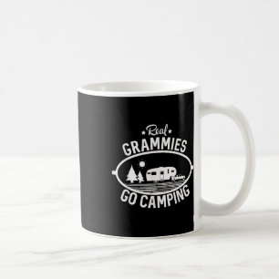 Real Grammies Go Camping 5th Wheel Camper Rv Vacat Coffee Mug