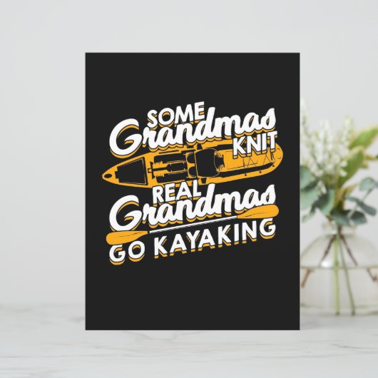 Real Grandmas Go Kayaking (Standing Front)