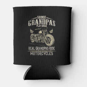 Real Grandpas Ride Motorcycle Gift For Grandpas.pn Can Cooler