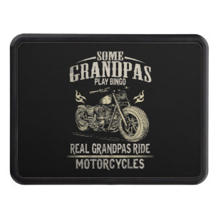 Real Grandpas Ride Motorcycle Gift For Grandpas.pn Hitch Cover